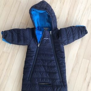 Navy puffer bunting, NWOT
